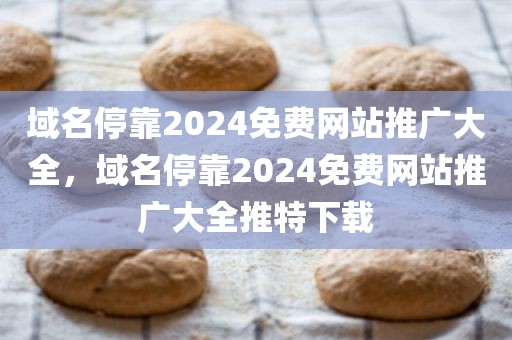 域名停靠2024免费网站推广大全，域名停靠2024免费网站推广大全推特下载