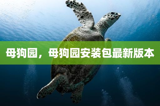 母狗园，母狗园安装包最新版本