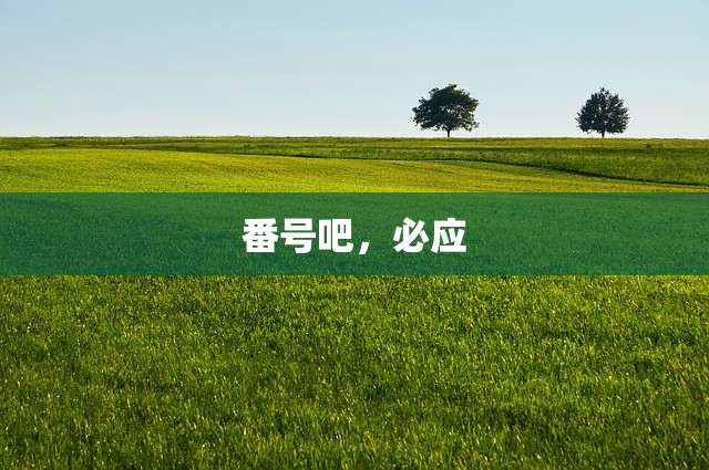 番号吧，必应