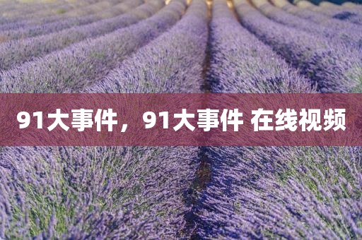 91大事件，91大事件 在线视频