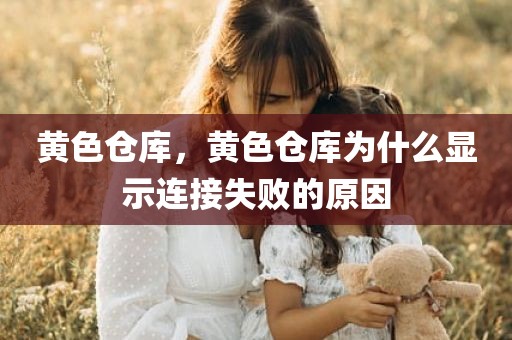 黄色仓库，黄色仓库为什么显示连接失败的原因