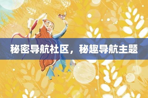 秘密导航社区，秘趣导航主题
