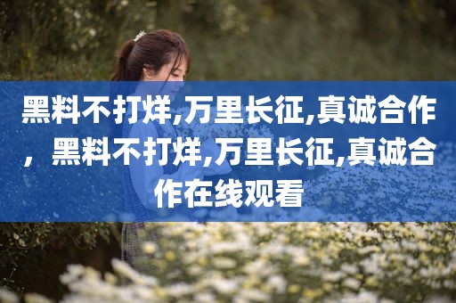 黑料不打烊,万里长征,真诚合作，黑料不打烊,万里长征,真诚合作在线观看