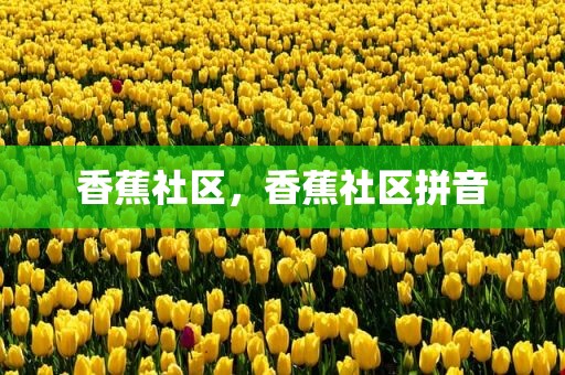 香蕉社区，香蕉社区拼音