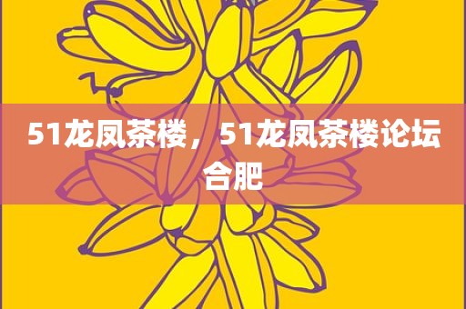 51龙凤茶楼，51龙凤茶楼论坛合肥