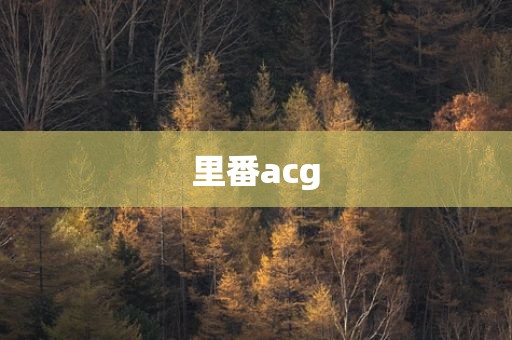 里番acg