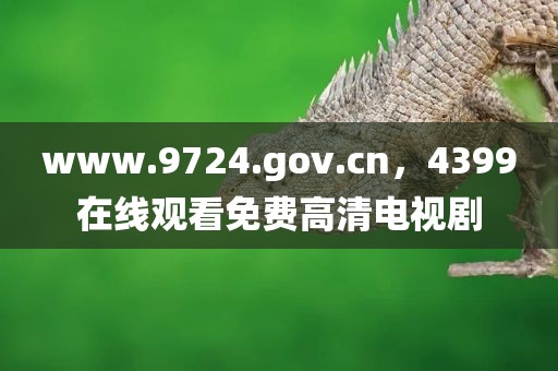 www.9724.gov.cn，4399在线观看免费高清电视剧