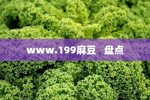 www.199麻豆   盘点