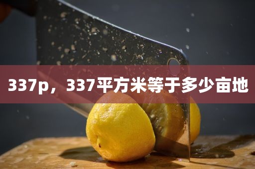 337p，337平方米等于多少亩地