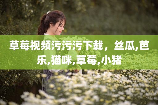 草莓视频污污污下载，丝瓜,芭乐,猫咪,草莓,小猪