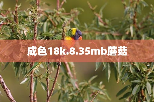 成色18k.8.35mb蘑菇