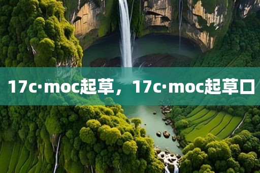 17c·moc起草，17c·moc起草口