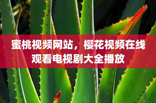 蜜桃视频网站，樱花视频在线观看电视剧大全播放