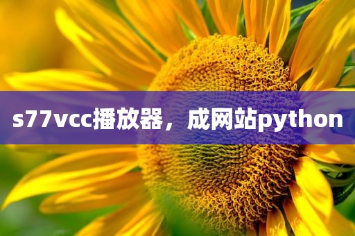 s77vcc播放器，成网站python