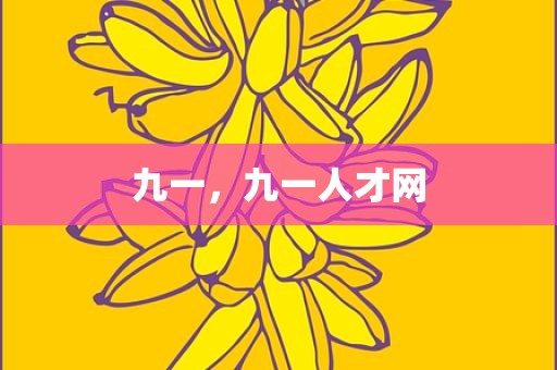 九一，九一人才网