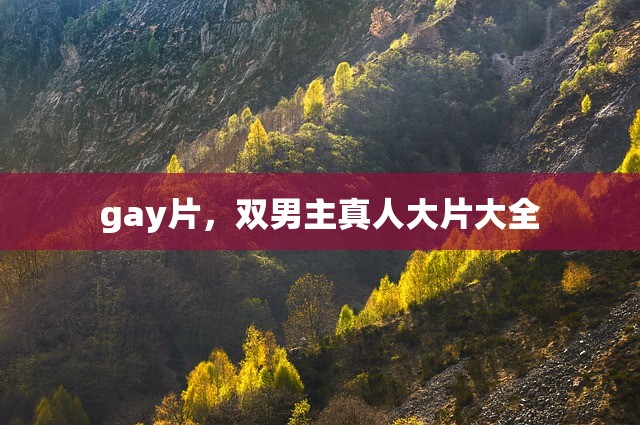gay片，双男主真人大片大全