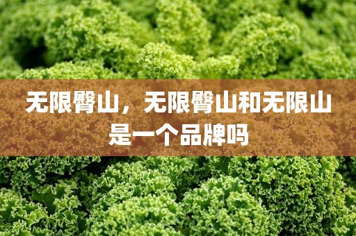 无限臀山，无限臀山和无限山是一个品牌吗