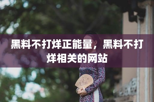 黑料不打烊正能量，黑料不打烊相关的网站