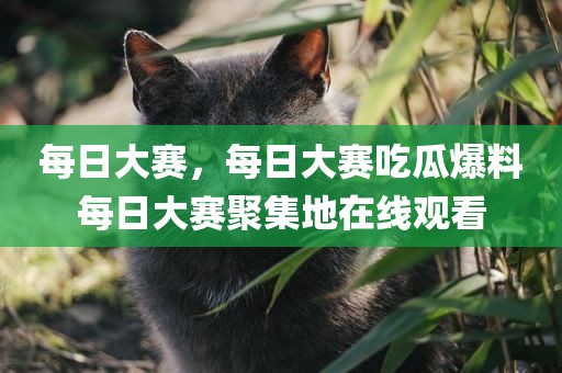 每日大赛，每日大赛吃瓜爆料每日大赛聚集地在线观看