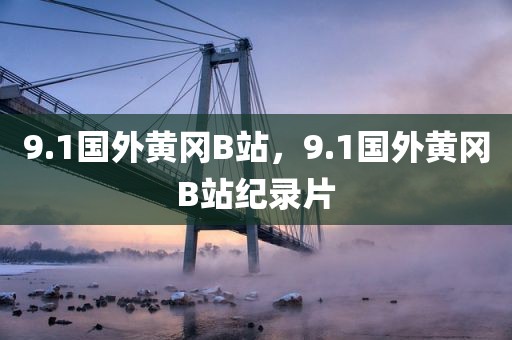 9.1国外黄冈B站，9.1国外黄冈B站纪录片