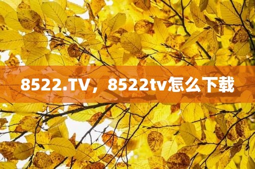 8522.TV，8522tv怎么下载