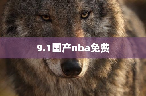 9.1国产nba免费