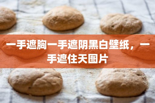一手遮胸一手遮阴黑白壁纸，一手遮住天图片