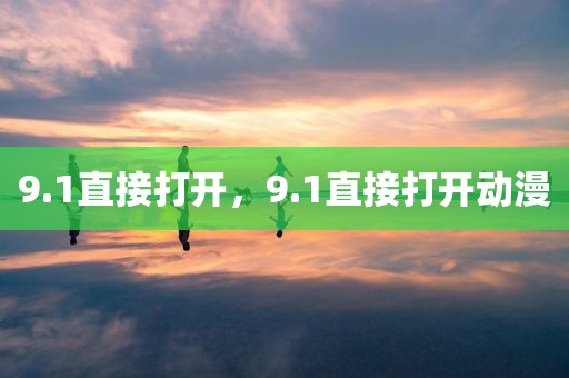 9.1直接打开，9.1直接打开动漫