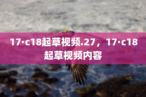 17·c18起草视频.27，17·c18起草视频内容