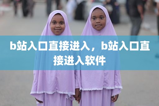 b站入口直接进入，b站入口直接进入软件