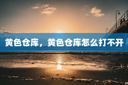 黄色仓库，黄色仓库怎么打不开