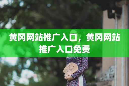 黄冈网站推广入口，黄冈网站推广入口免费