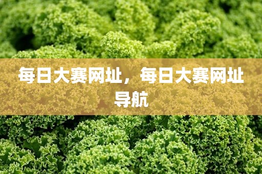 每日大赛网址，每日大赛网址导航