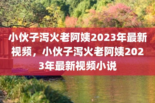 小伙子泻火老阿姨2023年最新视频，小伙子泻火老阿姨2023年最新视频小说