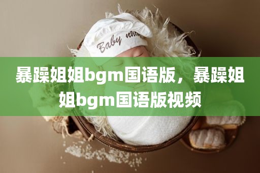 暴躁姐姐bgm国语版，暴躁姐姐bgm国语版视频