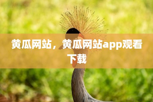 黄瓜网站，黄瓜网站app观看下载