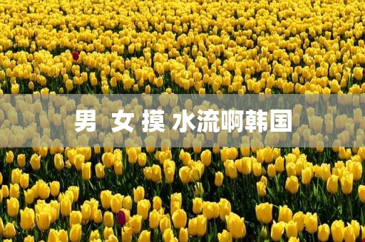 男  女 摸 水流啊韩国