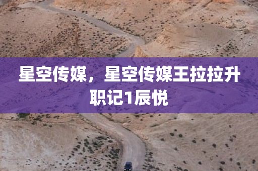 星空传媒，星空传媒王拉拉升职记1辰悦