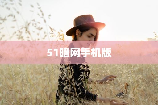 51暗网手机版