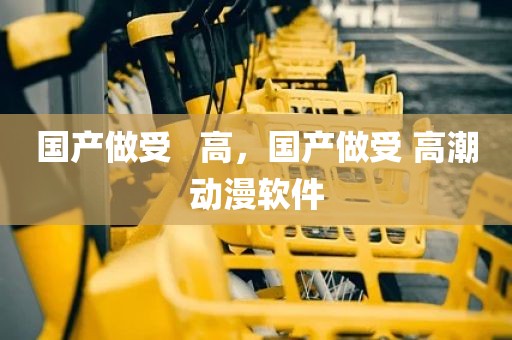 国产做受   高，国产做受 高潮动漫软件