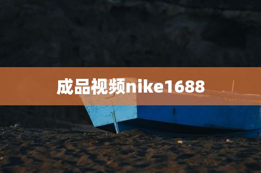 成品视频nike1688