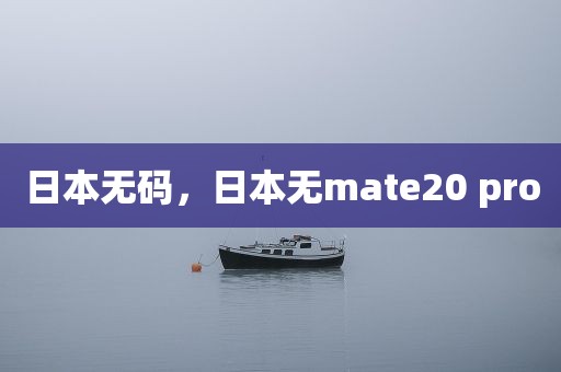 日本无码，日本无mate20 pro