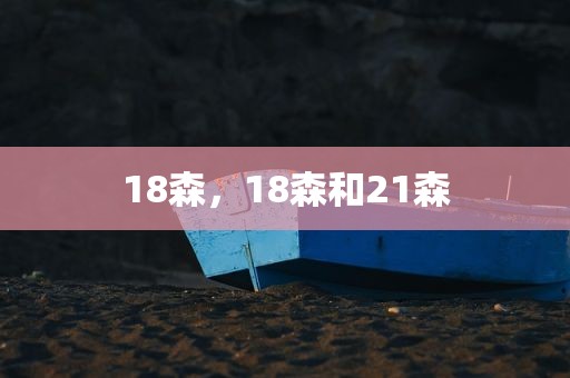 18森，18森和21森