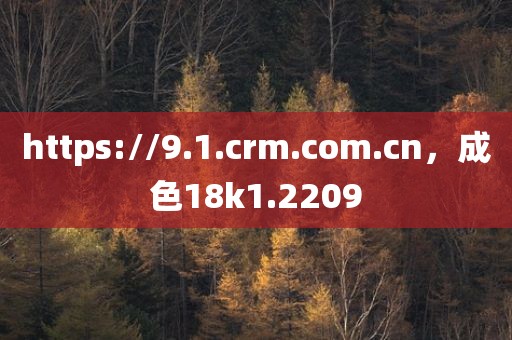https://9.1.crm.com.cn，成色18k1.2209
