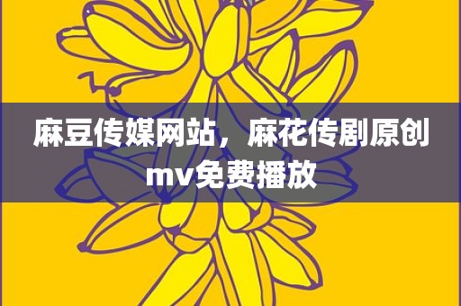 麻豆传媒网站，麻花传剧原创mv免费播放