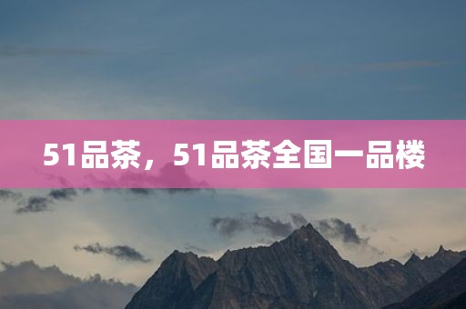 51品茶，51品茶全国一品楼