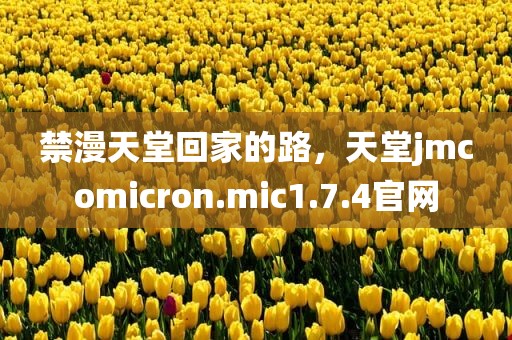 禁漫天堂回家的路，天堂jmcomicron.mic1.7.4官网