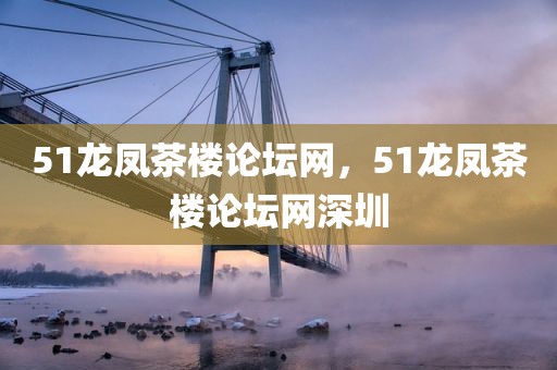 51龙凤茶楼论坛网，51龙凤茶楼论坛网深圳