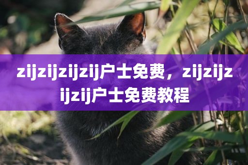 zijzijzijzij户士免费，zijzijzijzij户士免费教程