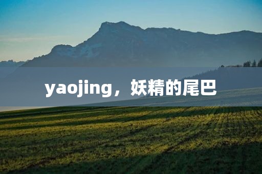 yaojing，妖精的尾巴